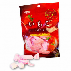 Мягкая карамель Abe Seika со вкусом клубники