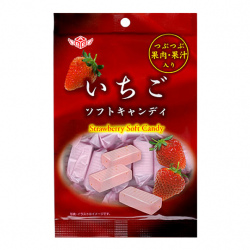 Мягкая карамель Abe Seika со вкусом клубники
