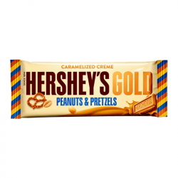 Шоколад Hershey's Gold Peanuts & Pretzels