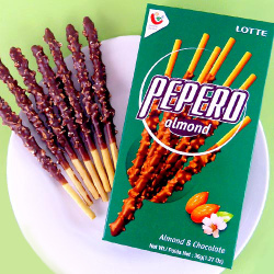 Палочки в шоколаде Pepero Almond &amp; Chocolate