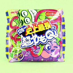 Мармеладная верёвка Meiji со вкусом винограда